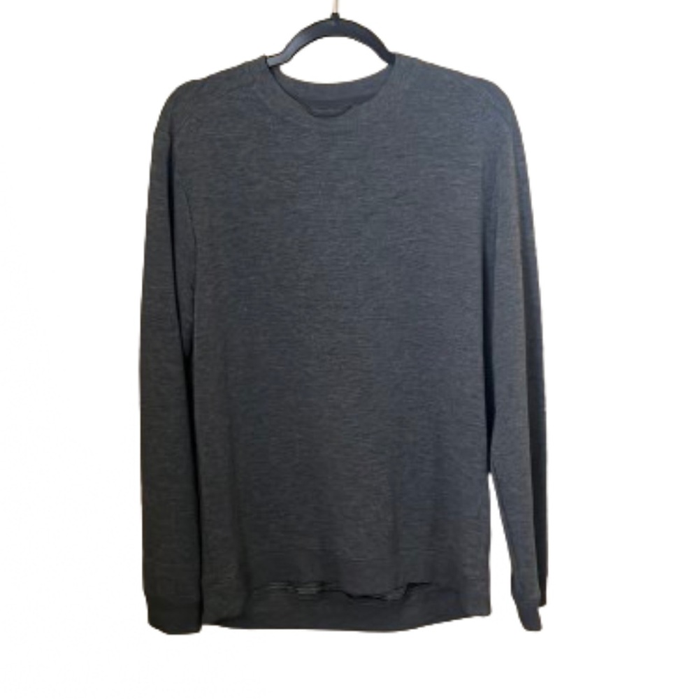 All in Motion Large Gray Comfy Lightweight Crewneck Sweater GUC